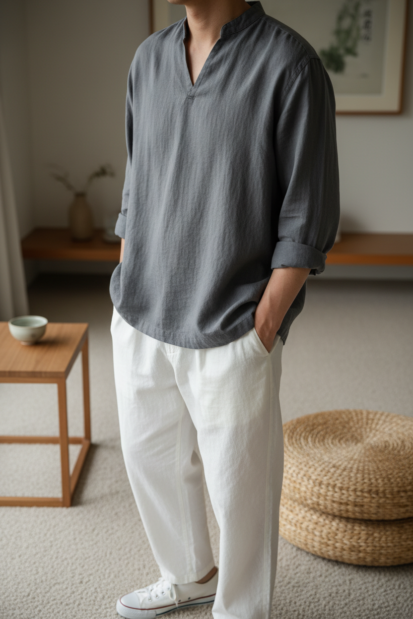 Camisa Lino Cíes