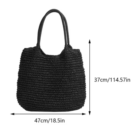 Raffia Natural Tote