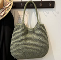 Raffia Natural Tote